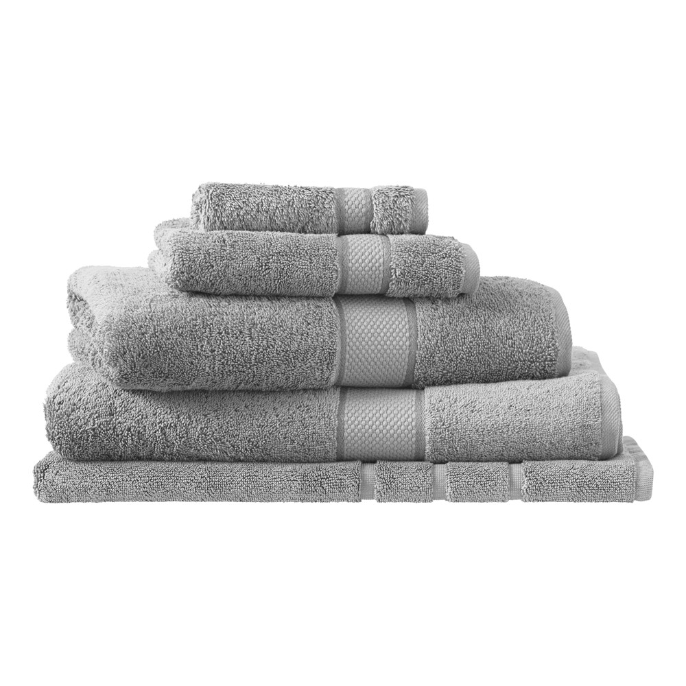 Egyptian Cotton Luxury Hand towel, 50 x 100cm, Cloud Grey-2