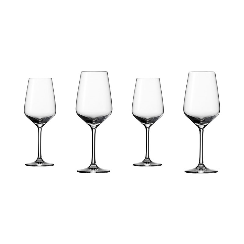 Vivo Voice Set of 4 White Wine Glasses, 280ml, Clear-0