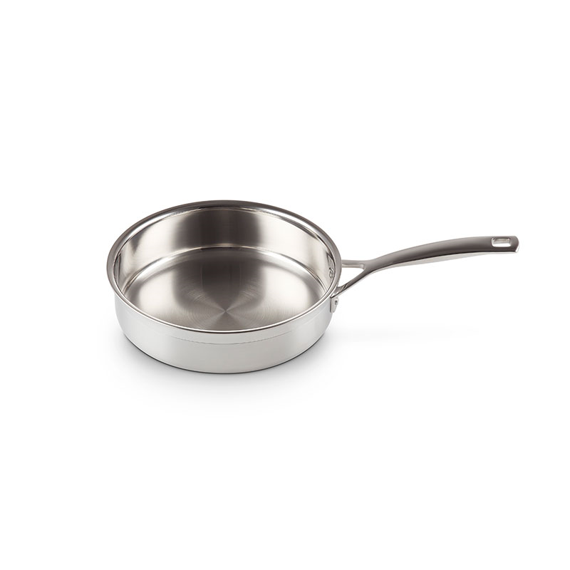 Classic 3-ply Saute Pan, 24cm, Stainless Steel-1