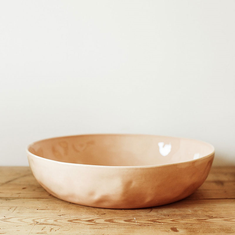 Handcrafted Serving Bowl, D29cm, Sunrise-0