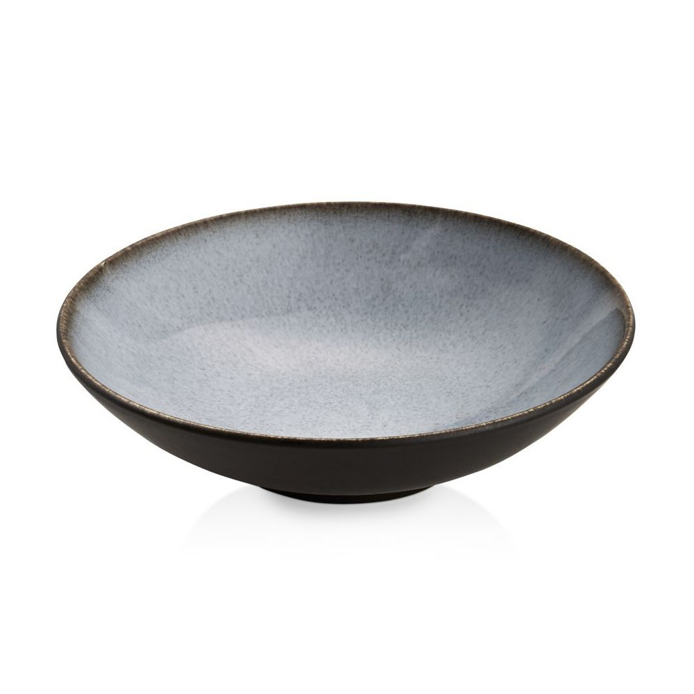 Tourron Soup plate, 19cm, Gris Ecorce-0