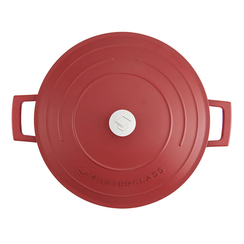 Casserole Dish, 5L, Red-2