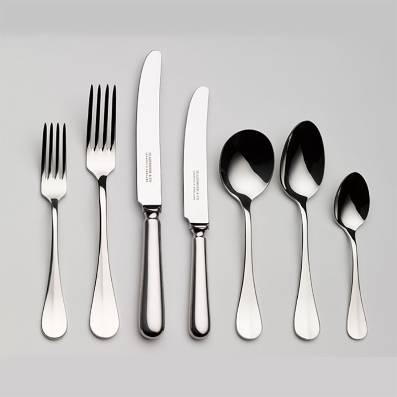 7-Piece Place Setting- Baguette, Stainless Steel-0