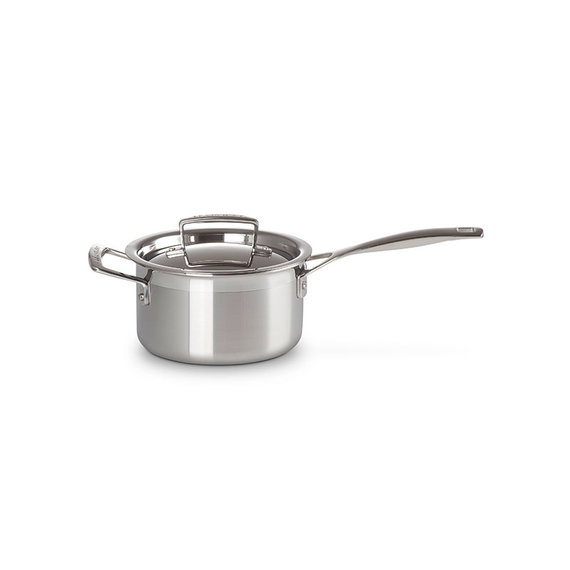 Classic 3-ply Saucepan, 16cm, Stainless Steel-1