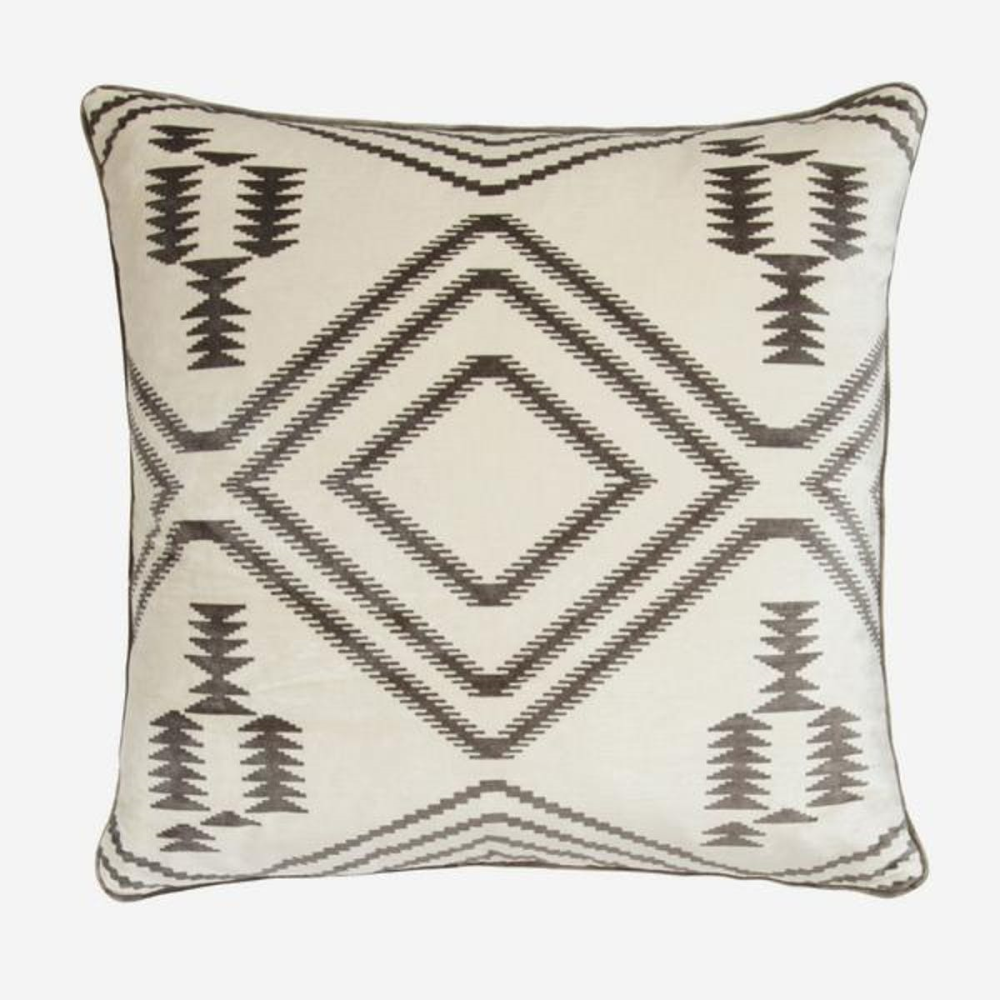 Cushion, Navaho Grey, 55x55cm-0