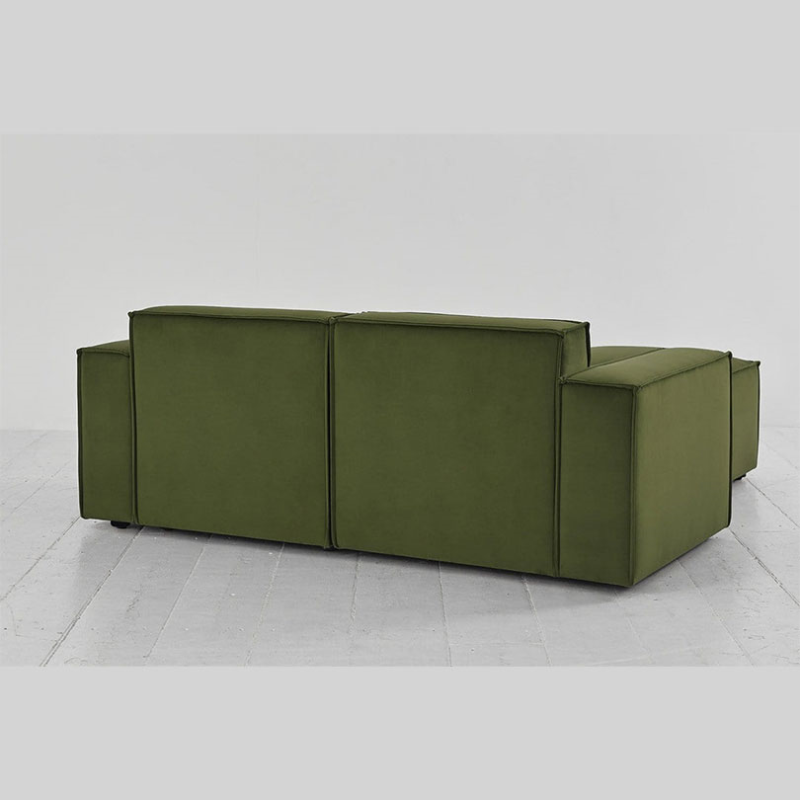 Model 03 2 Seater Velvet Sofa, Vine-3