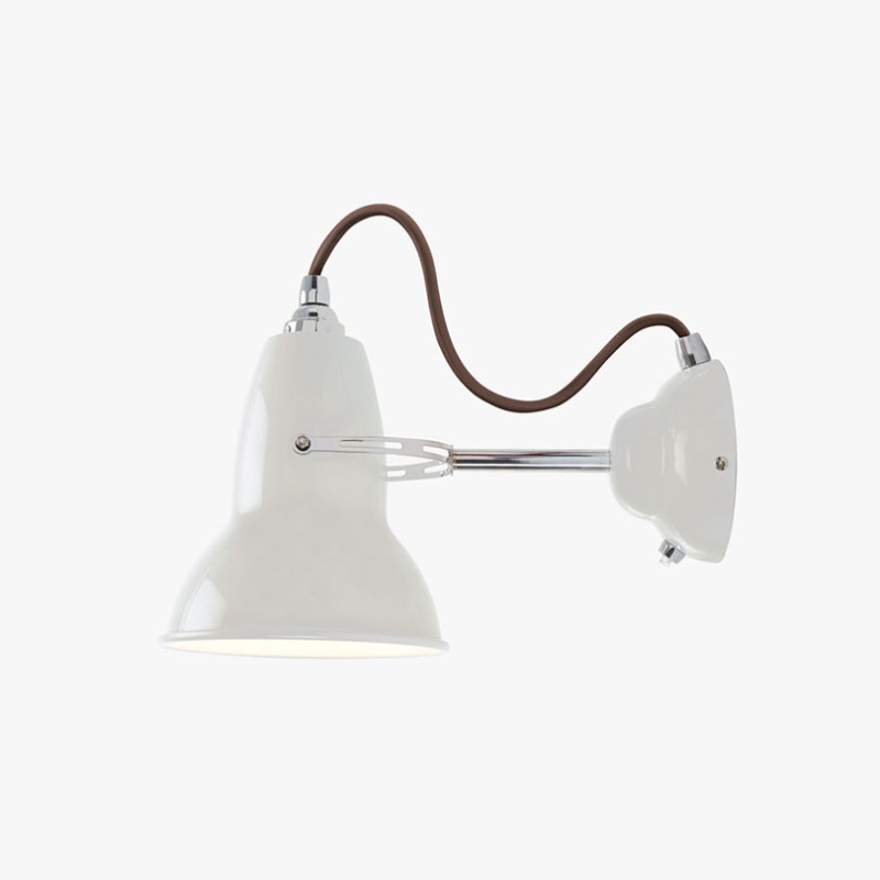 Original 1227 Wall Light, Linen White-0