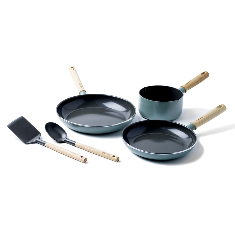 Mayflower Pots and Pans 5 Piece Set, Blue-0