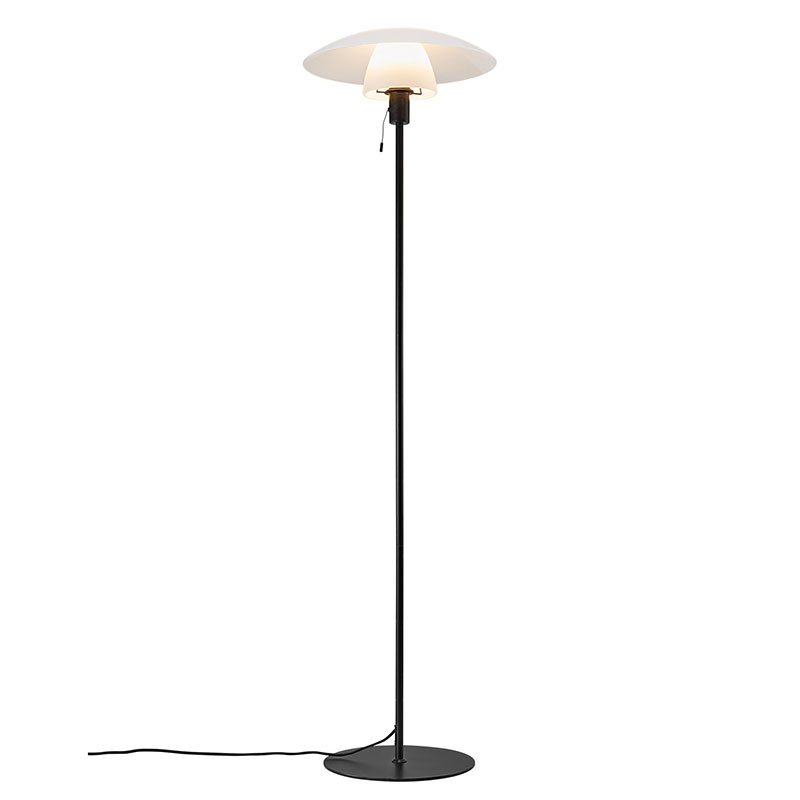 Verona Floor Lamp, H150cm, Opal White-3