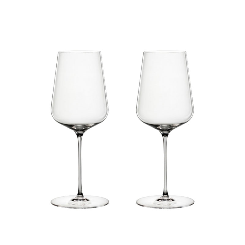 Definition Set of 2 Wine Glasses, 550ml, Clear-0