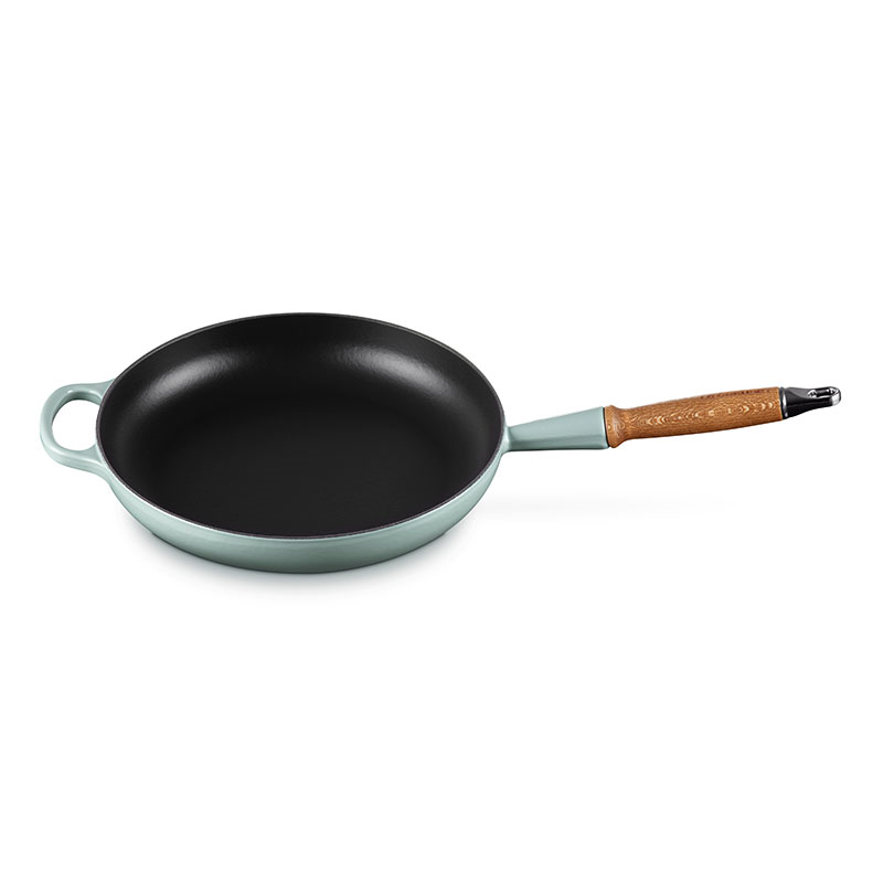 Cast Iron Frying Pan, 28cm, Sea Salt-0