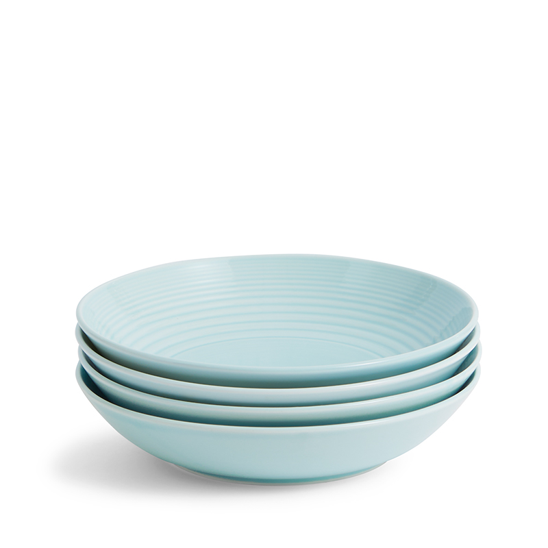 Gordon Ramsay Maze Set of 4 Pasta Bowls, D24cm, Blue-2