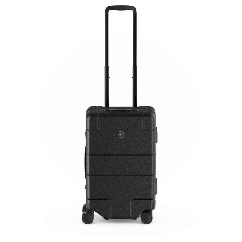 Lexicon Framed Series Frequent Flyer Hardside Carry-On, 23 x 35 x 55cm, Black-0