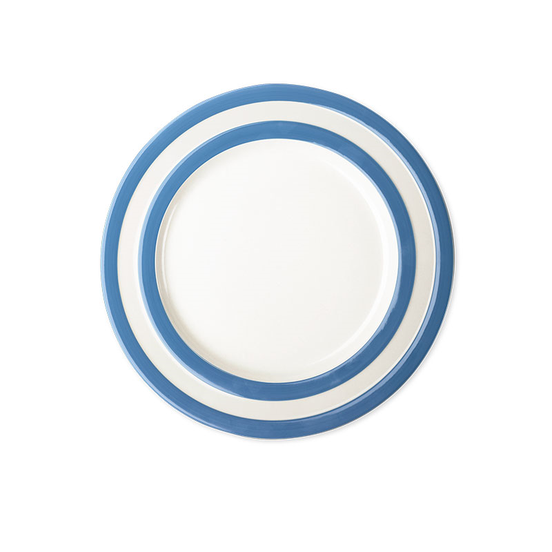 Set of 4 Dinner Plates, D28cm-0