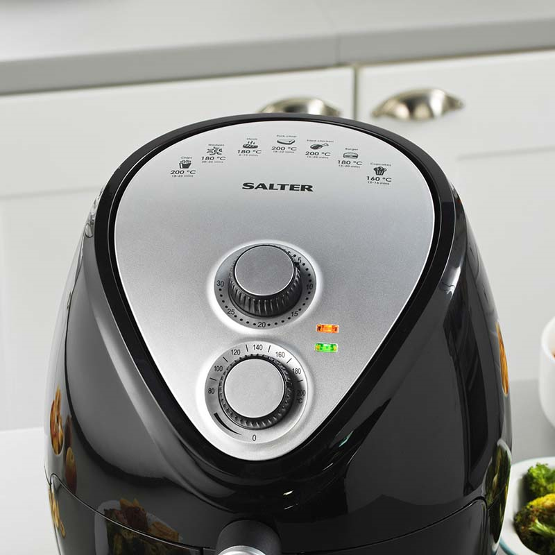 Hot Air Fryer, 3.2L, Black-2