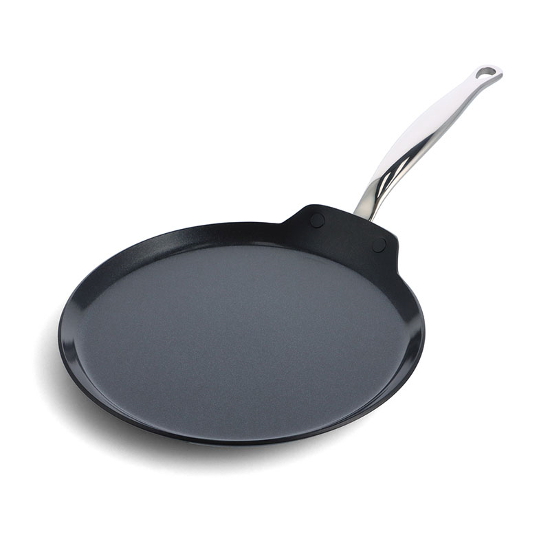 Barcelona Pro Non-Stick  Pancake Pan, 28, Black-0