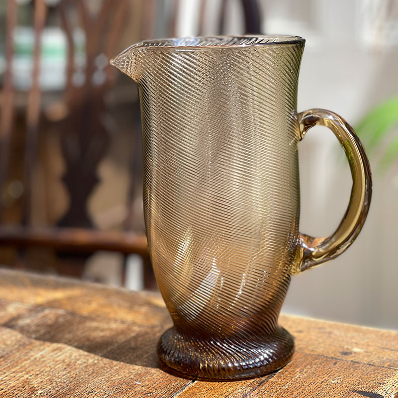 Spiral Pitcher, 1.1l, Chestnut Brown-1