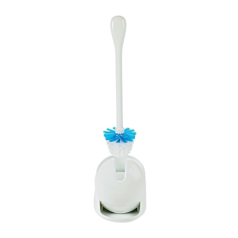 Compact toilet brush, White-3