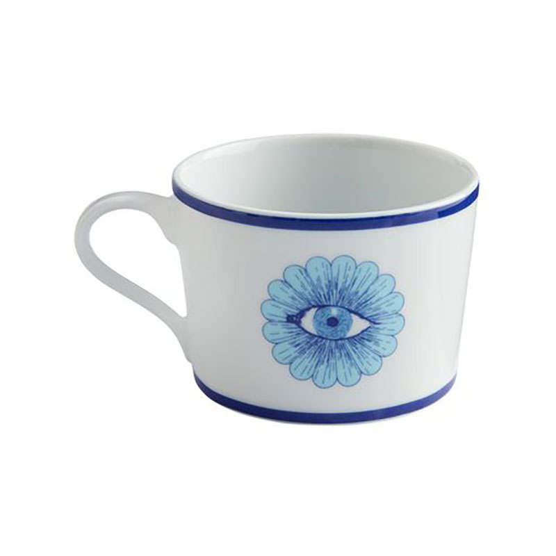 Druggist Tea Cup, Blue-0