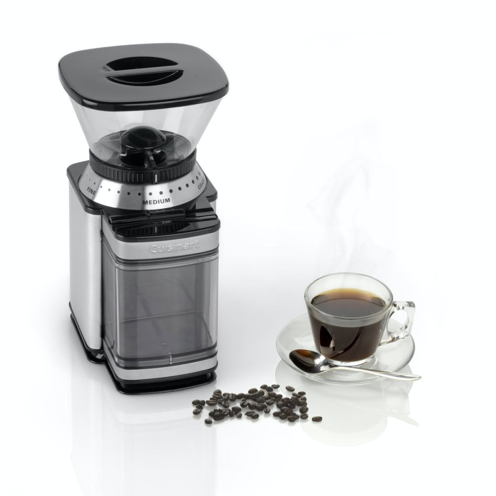 DBM8U Burr coffee grinder, Brushed Stainless Steel-2