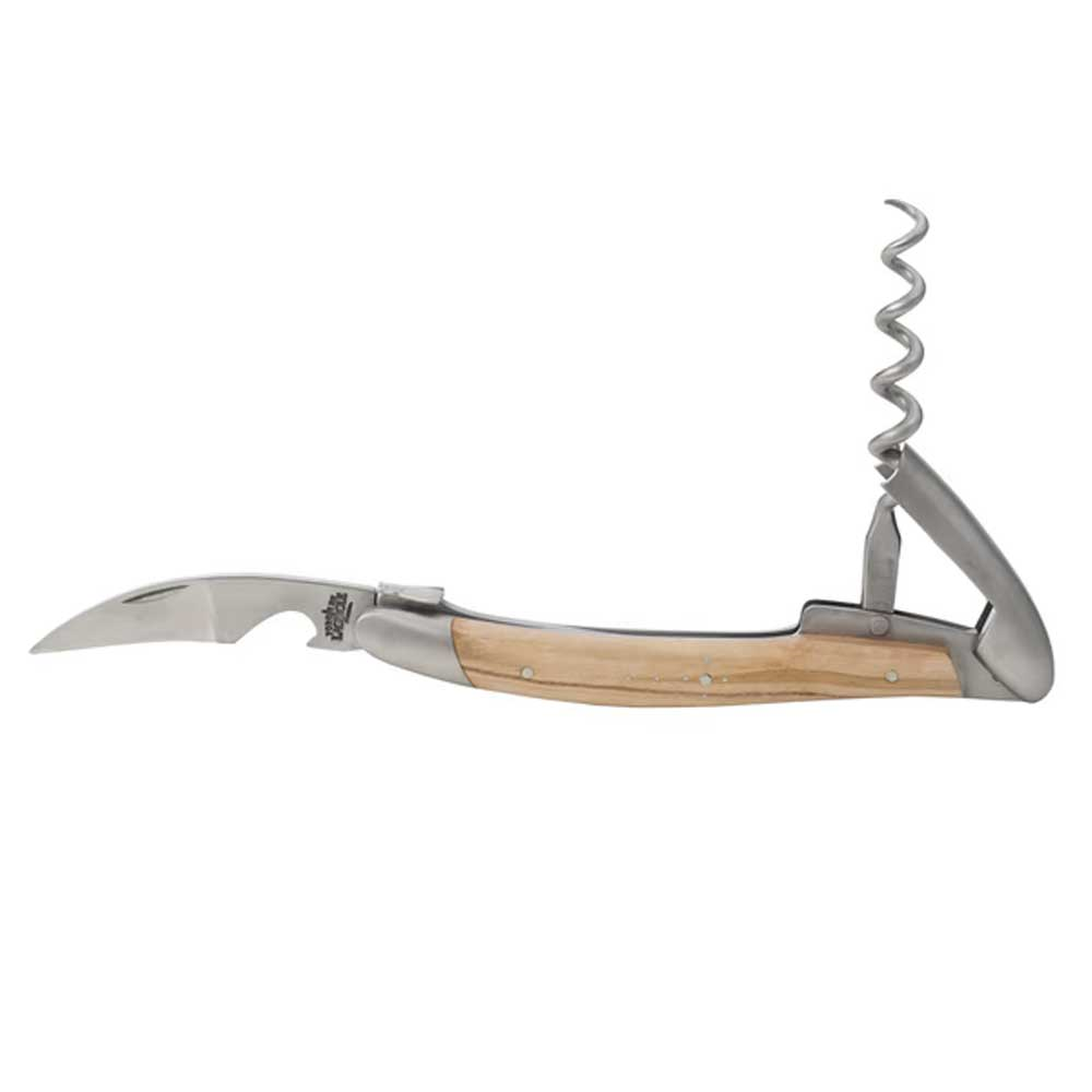 Laguiole- Sommelier Corkscrew, Olive Wood-2