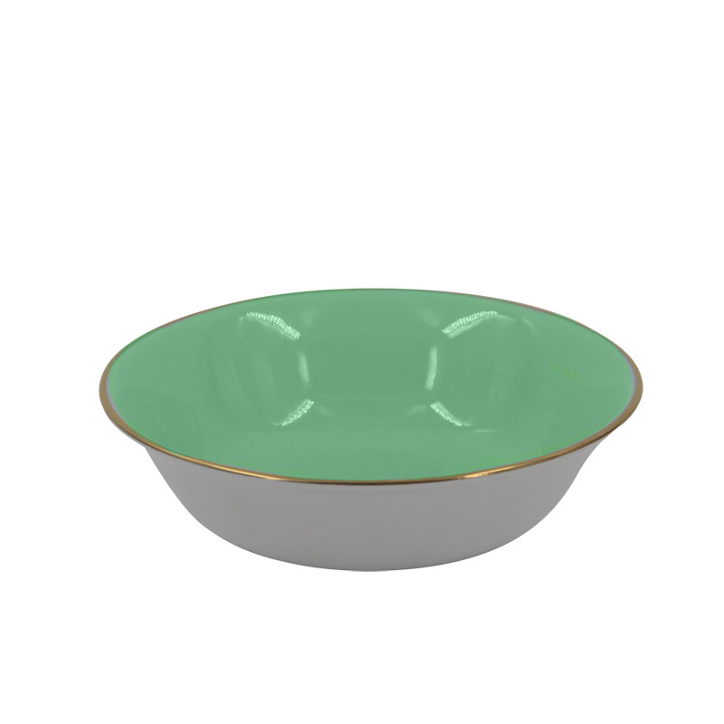 Sous Le Soleil Open Vegetable Dish, W9 x L25cm, Matt Gold Classic Lime-0