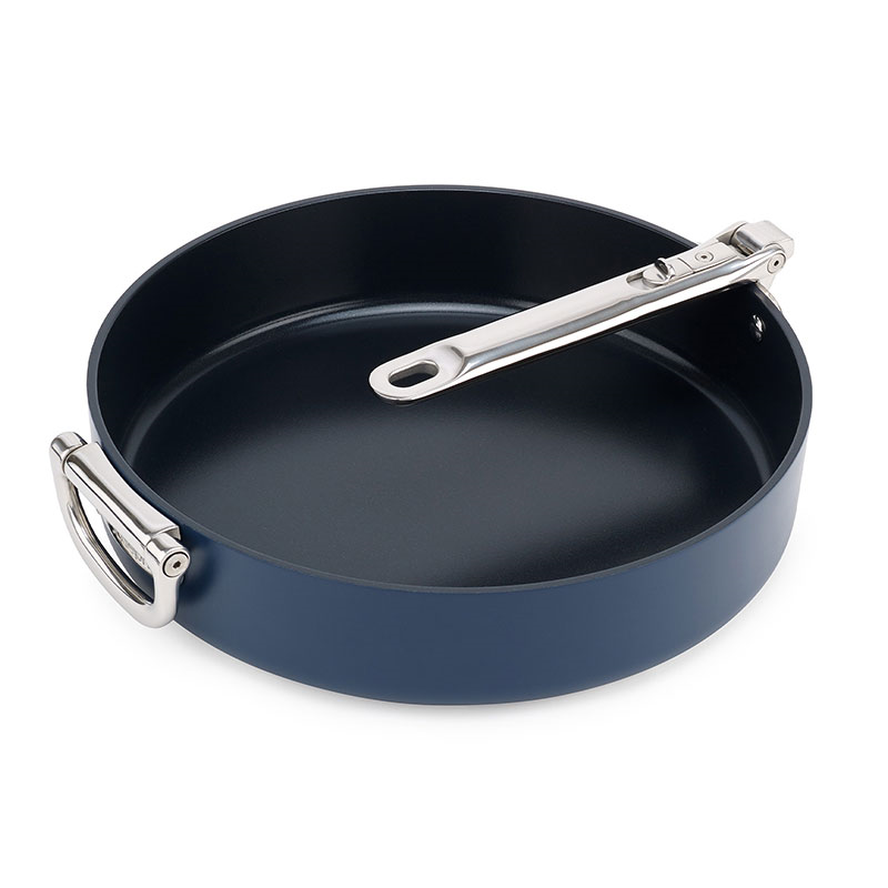 Space Folding Frying Pan, 30cm, Midnight Blue-8