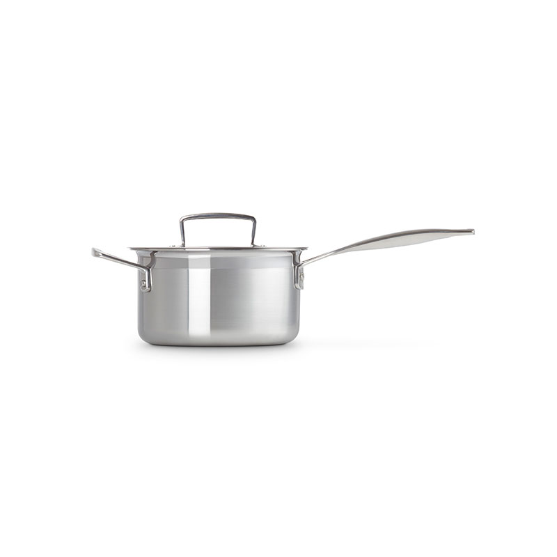 Classic 3-ply Saucepan, 16cm, Stainless Steel-2