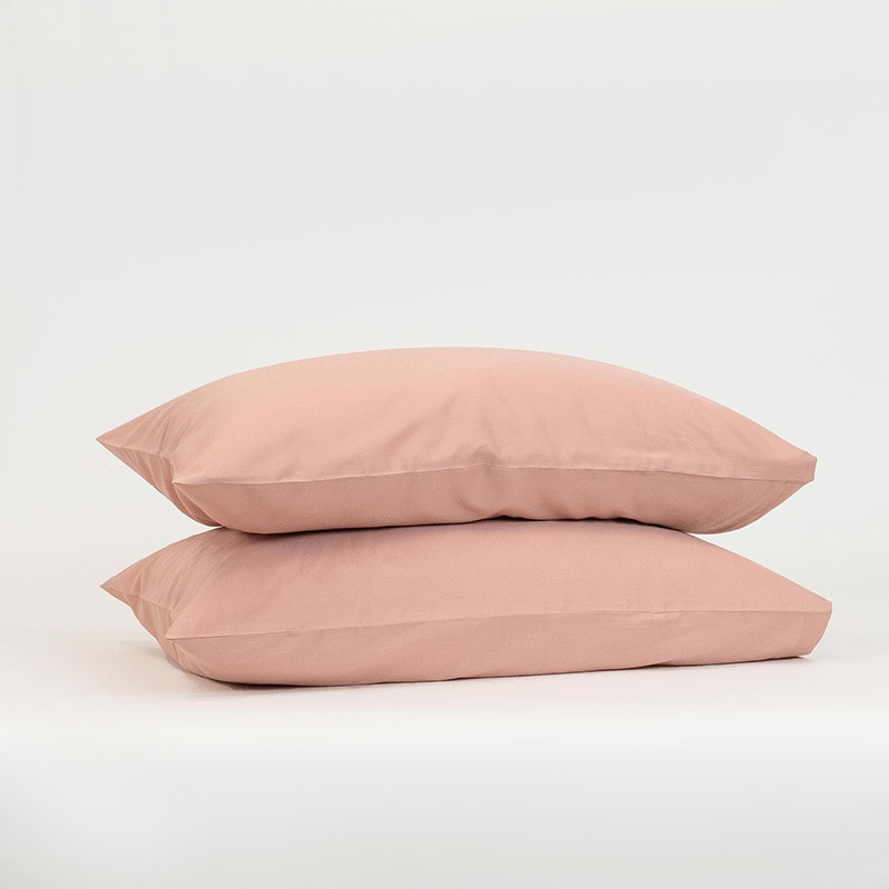 The Original 300 Thread Count Pair of Pillowcases, Standard, Clay Pink-1