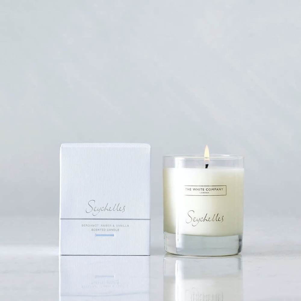 Seychelles Signature candle, H8.5 x Dia7cm-0