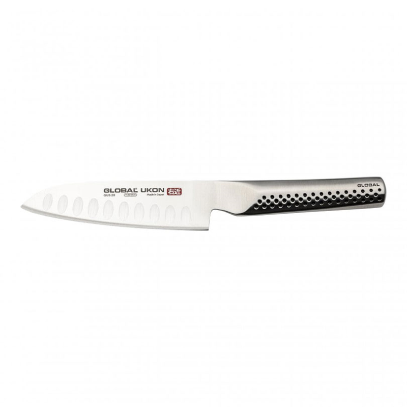 Ukon Santoku Knife, 13cm, Silver-1