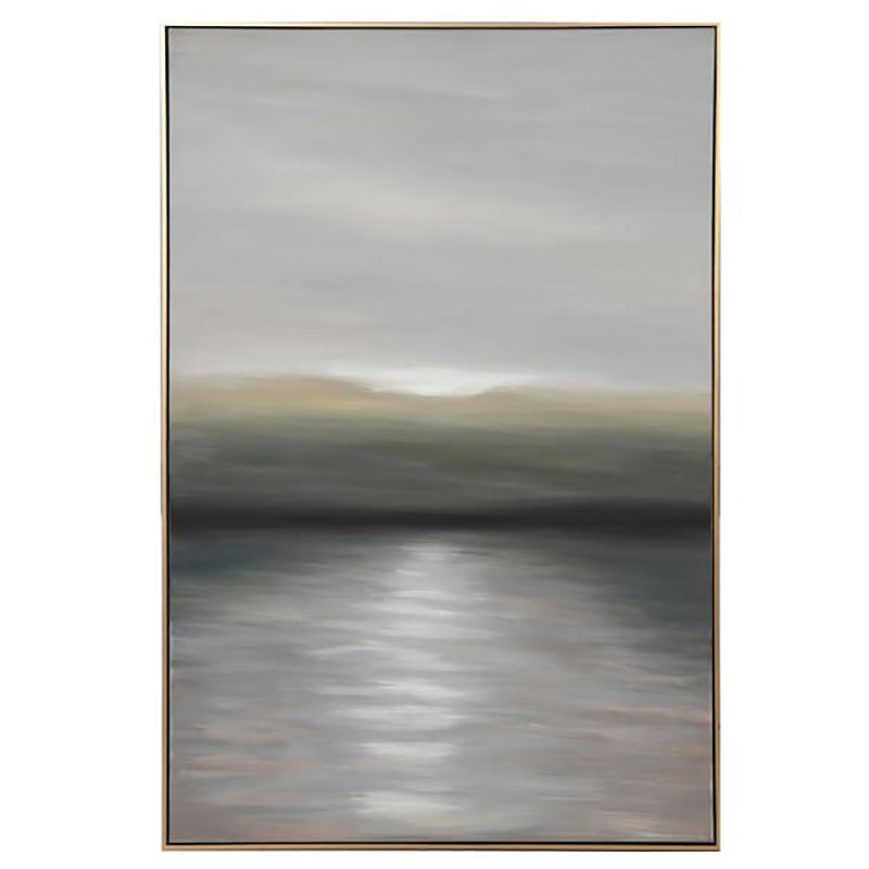 Dusk Dusk Framed Hand Painted Canvas, 152 x 102cm-0