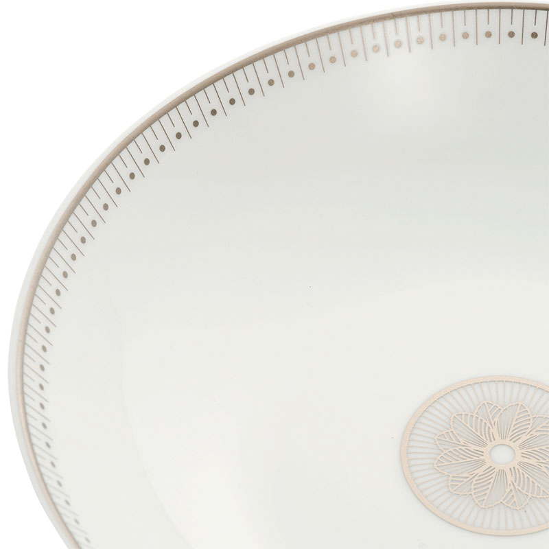 Malmaison Impériale Soup Bowl, D19cm, Platinum-3