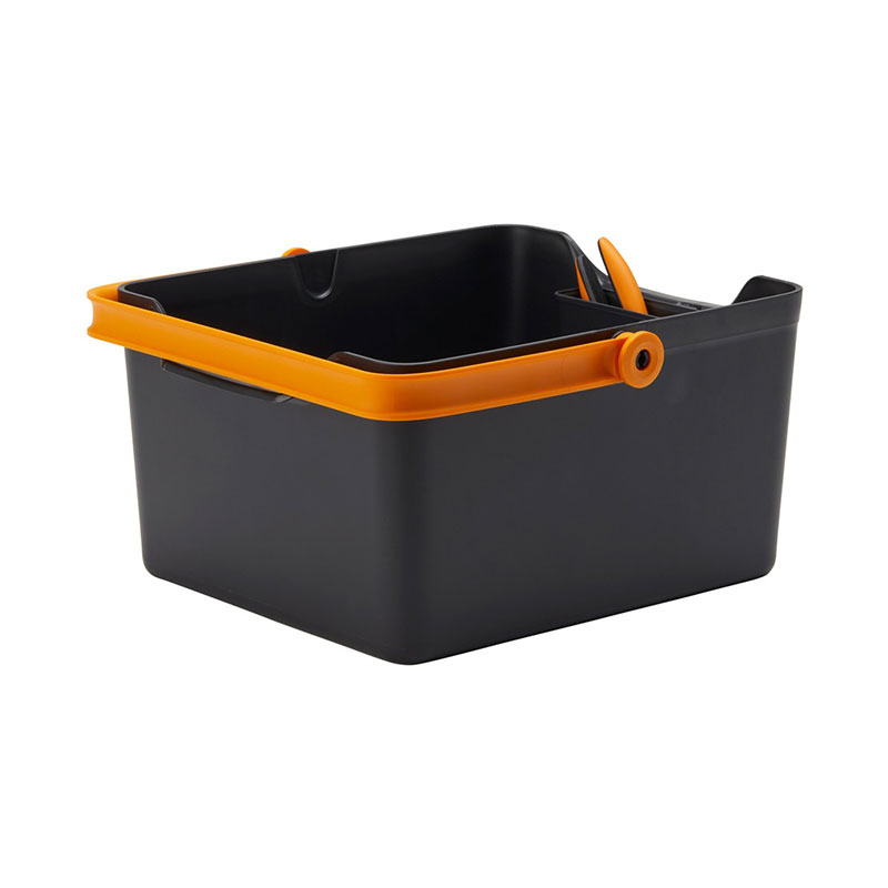 Urban Gardening Tool Box, H17.5 x L34.9 x W31.4cm, Black and Orange-3