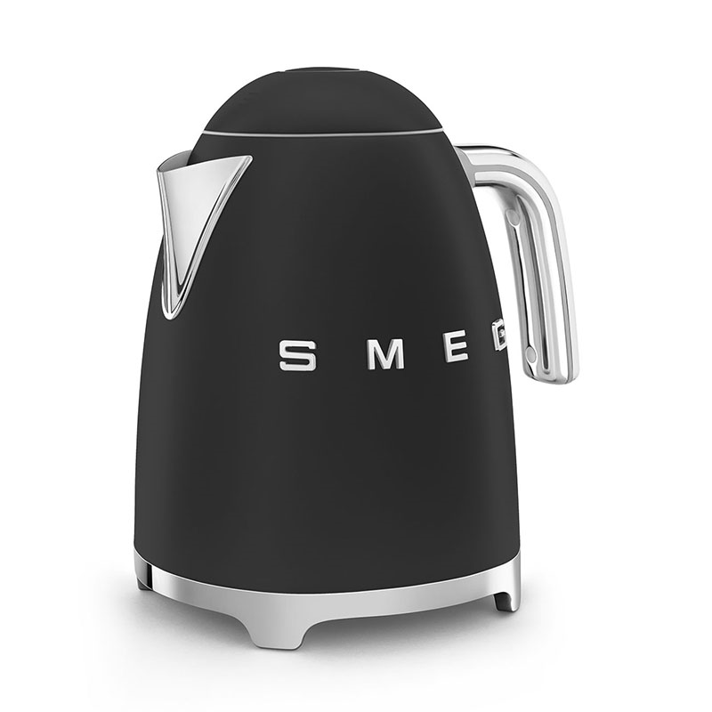 Retro Style Kettle, 1.7L, Matte Black-1