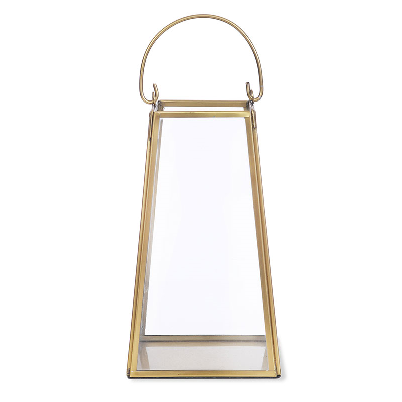 Ablington Lantern, H21.5cm, Brass Finish-1