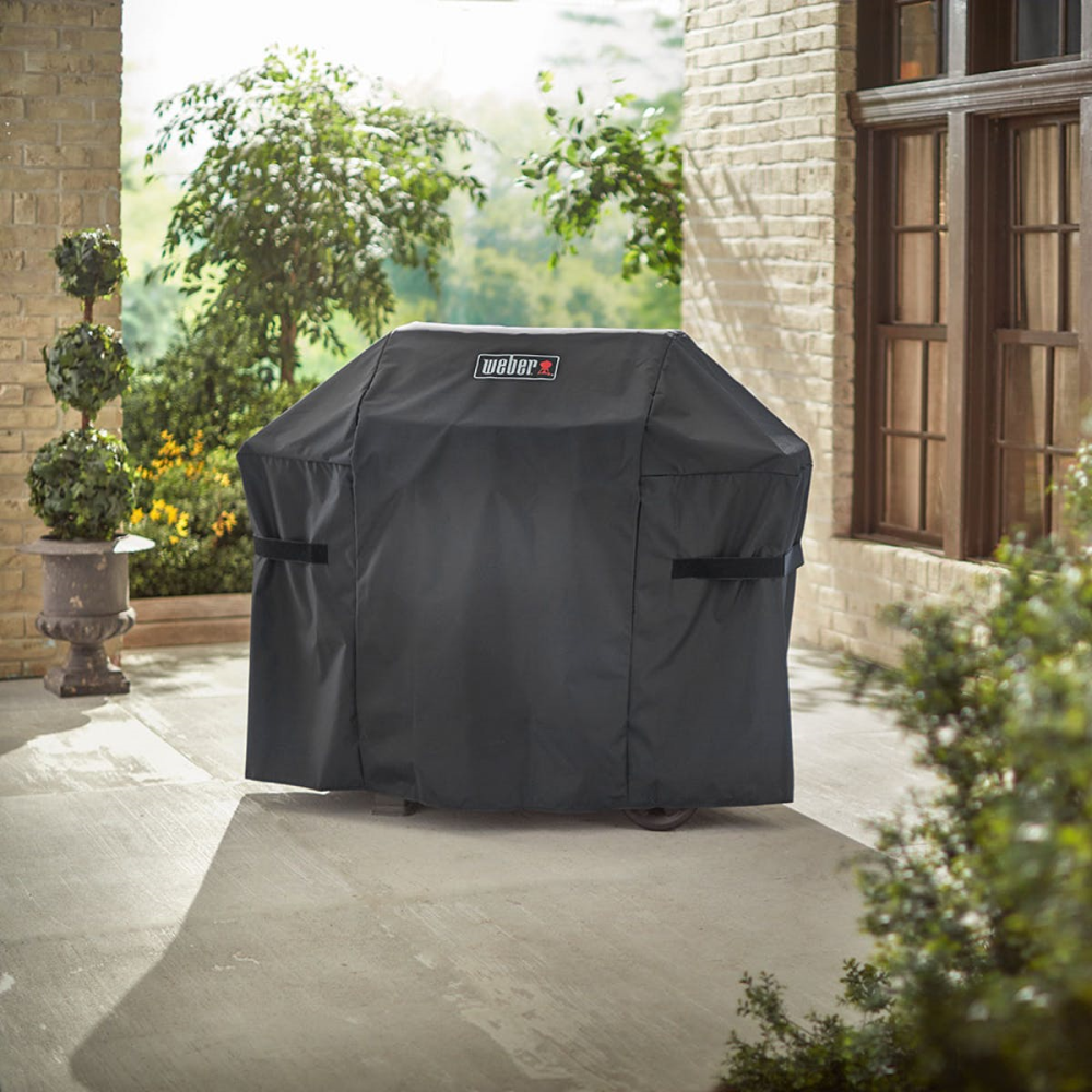 Grill cover premium spirit II 300 - fits spirit II 300 & spirit EO-210/220 & all 300 series, H106.68 x W45.21 x D129.54cm, black-1