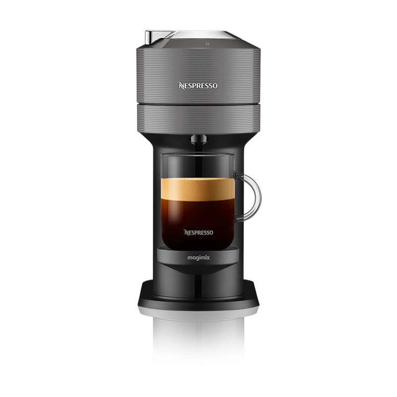 11711 Nespresso Vertuo Next & Milk Coffee Machine, Dark Grey-5