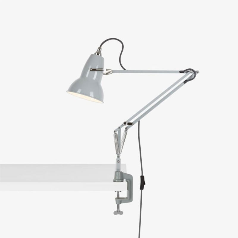 Original 1227 Desk Lamp with Desk Clamp, Dove Grey-1