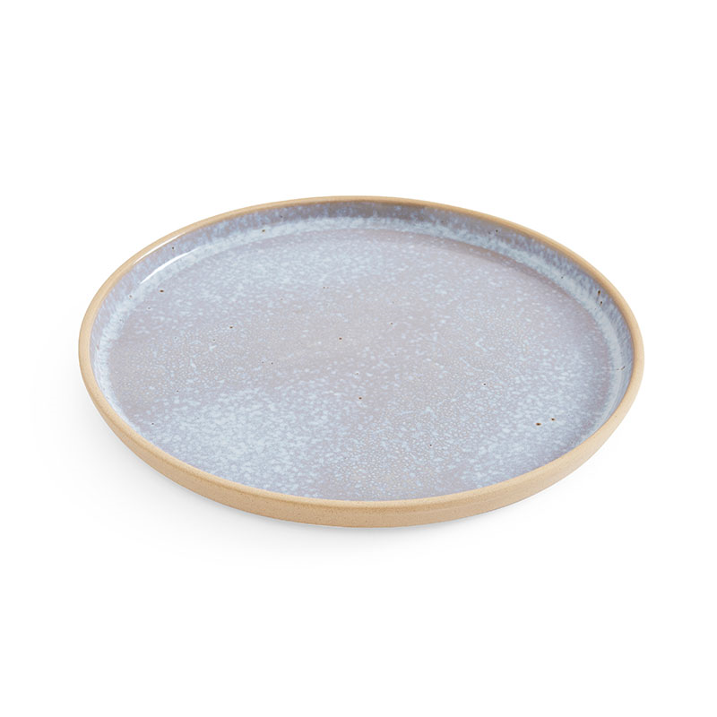 Minerals Set of 4 Dinner Plates, D26.5cm, Aqua-3