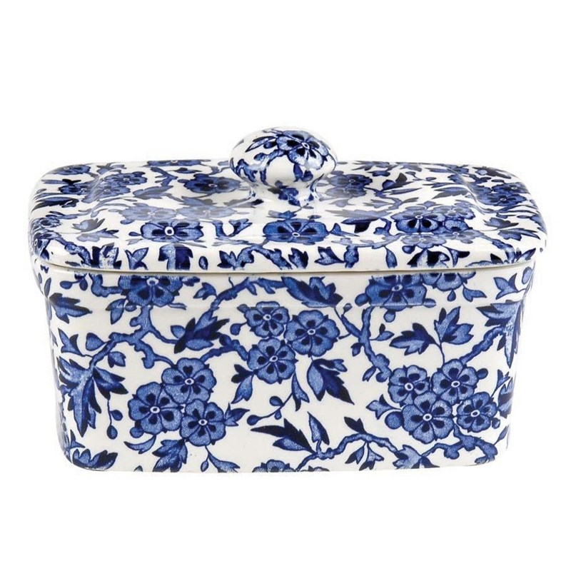 Arden Butter Dish, L16.5 x W11 x H10cm, Blue-0