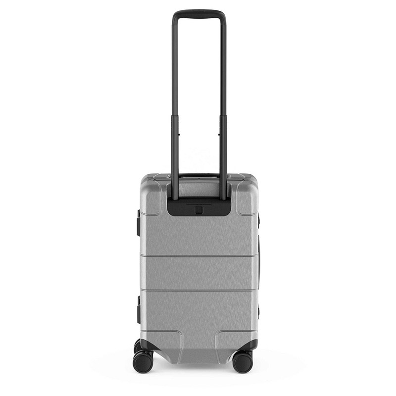 Lexicon Framed Series Frequent Flyer Hardside Carry-On, 23 x 35 x 55cm, Titanium-3