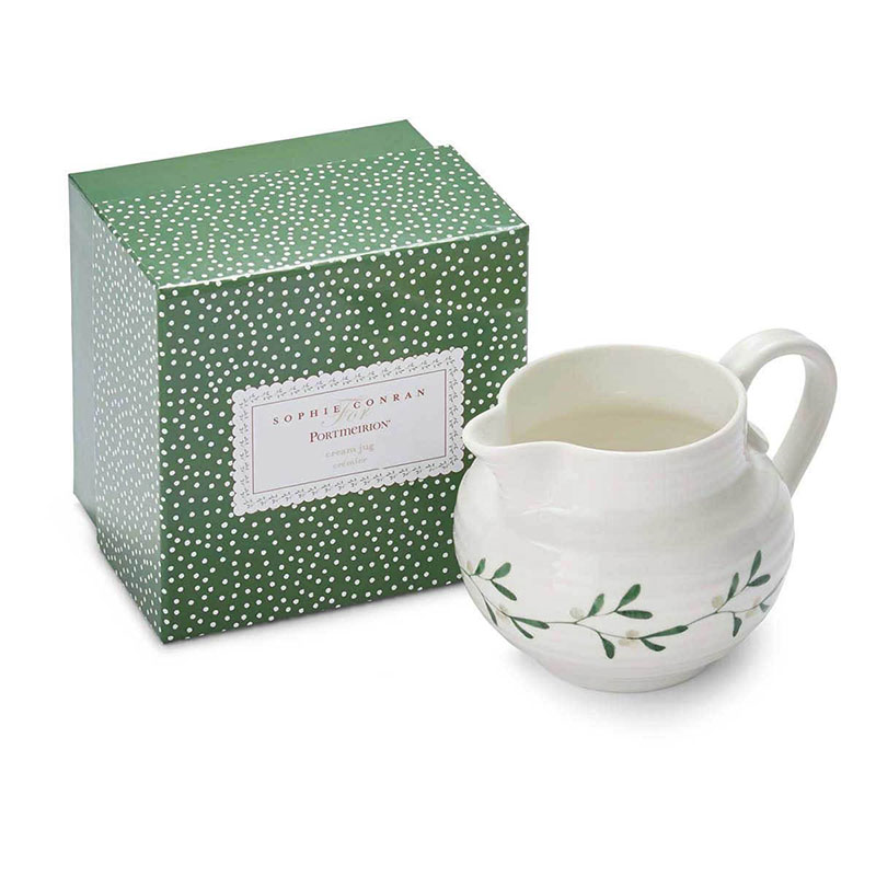 Mistletoe Creamer, 280ml, White/ Green-3