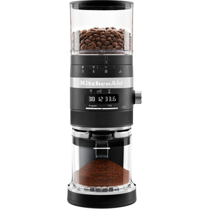 Burr Grinder, Black Matte-1