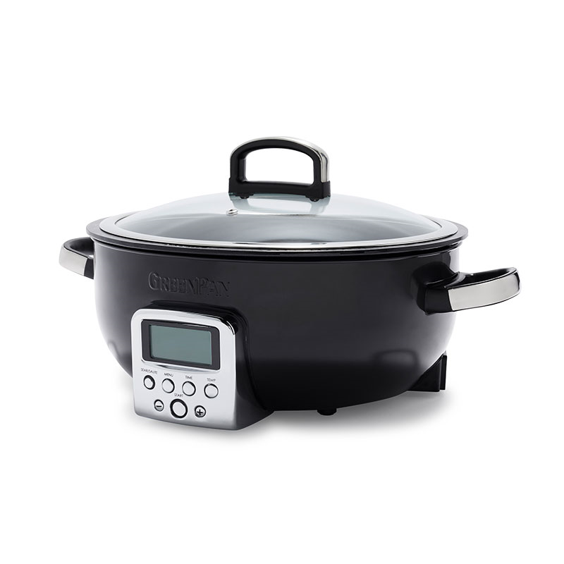 Non-Stick Multicooker, 5.6L, Black-1