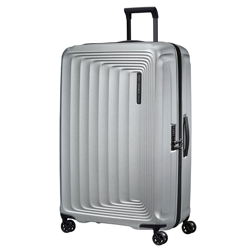 Nuon Suitcase, H81 x L53 x W31/34cm, Matt Silver-0