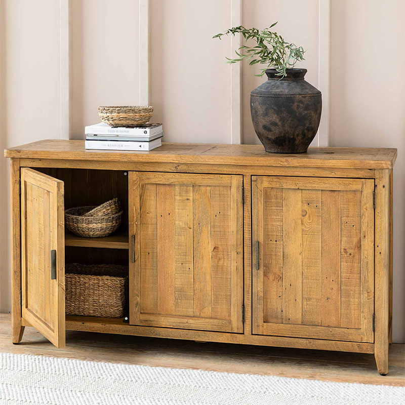 Ashwell 3 Door Sideboard, Natural-3