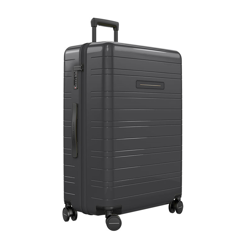 H7 Smart Suitcase, H77 x W28 x L52cm, Glossy Graphite-0