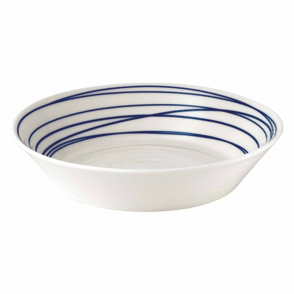 Pacific - Lines Pasta bowl, 22cm, Blue-0