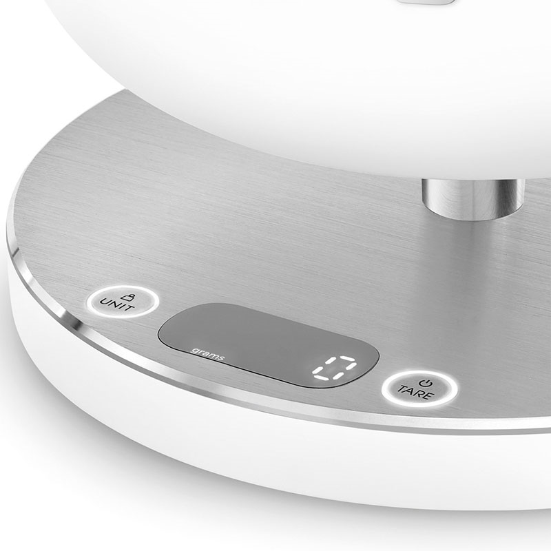 Digital Kitchen Scales, 5kg, Matte White-7